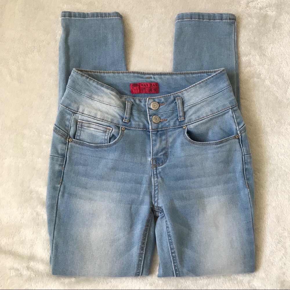 ankle skinny jeans | size: 1